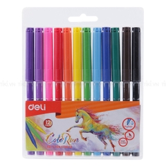 Bút dạ Deli 12 màu C10003