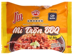Mì Jin trộn BBQ vị bò Ottogi 75g