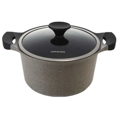 Nồi đá thành cao Lock&lock Stone 24cm LCA6244D