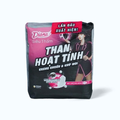 Băng vệ sinh Diana siêu thấm than hoạt tính 8 miếng