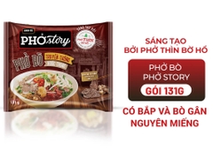 Phở bò Chinsu story bắp bò và gân nguyên miếng 131g