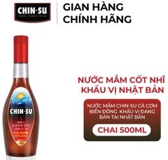 Nước mắm Chin Su Cá Cơm Biển Đông hảo hạng hương vị Nhật Bản 500ml