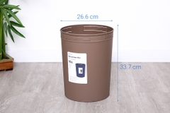 Sọt rác tròn Hiro Inochi 15Lít