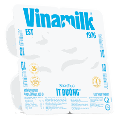 Vinamilk sữa chua ít đường 100g