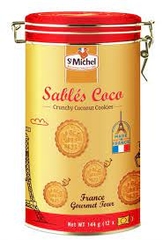 Bánh quy bơ St Michel Sables Coco Pháp 144g