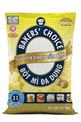 Bột mì đa dụng Bakers' Choice số 11 Interflour 1kg