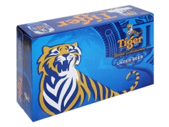 Bia lon Tiger xanh 330ml