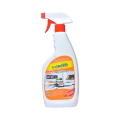Siêu tẩy dầu mỡ V-green cực mạnh 620ml