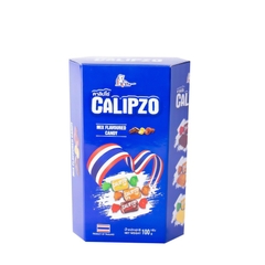 Kẹo Calipzo Mix hình lục giác dẹt Thái Lan 100g