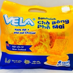 Sandwich chà bông phô mai VELA 280g