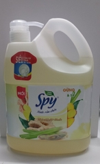 Nước rửa chén Spy khử mùi & diệt khuẩn gừng sả 1,9L