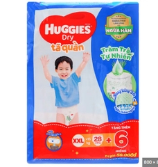 Tã quần Huggies Dry XXL28  (>15kg)