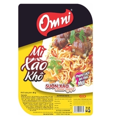 Mì Omni xào khô sườn xào chua ngọt 85g
