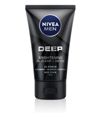 Sữa rửa mặt Nivea nam Deep Brightening Mud Foam 100g