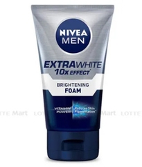Sữa rửa mặt Nivea nam sáng mịn sạch sâu 100g