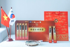 Hồng sâm nguyên củ tẩm mật ong Hàn Quốc (8 củ/hộp)