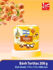 Bánh quy Tortitas Argenina hình khinh khí cầu 208g