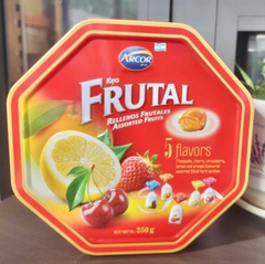 Kẹo cứng Frutal hương hỗn hợp hoa quả Mexico 250g