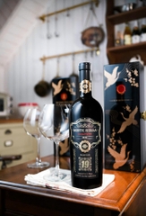 Rượu vang đỏ chát Monte Rossa 19% Ý 750ml