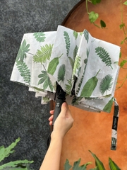 Ô gấp gọn tự động 2 chiều Kaiyo hoạ tiết lá to