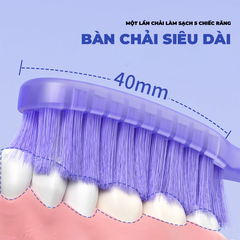 Bàn chải có giác hút màu vàng