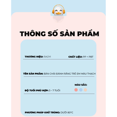 Bộ 3 chiếc bàn chải vịt dễ thương màu kẹo