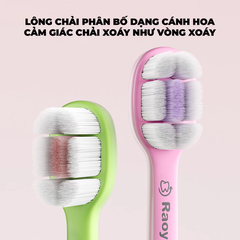 Bàn chải kem que đánh răng trẻ em, màu sô cô la