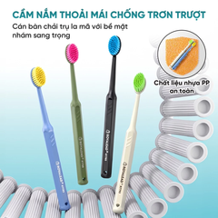Bàn chải Royalead chuôi lỗ màu xanh lá