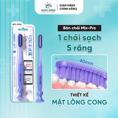 Bàn chải có giác hút màu vàng