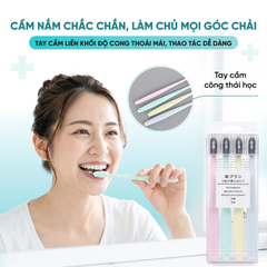 Bàn chải trơn chuôi có lỗ Màu hỗn hợp