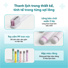 Bàn chải đánh răng đầu nhỏ(Màu ngẫu nhiên)