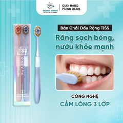 Bàn chải Tiss tay cầm mờ Màu hỗn hợp