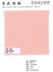 38817 - Thun Nỉ chải xù mặt sau