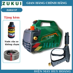 Máy rửa xe mini - Máy rửa xe cao áp chính hãng Zukui S8 công suất 3000W có chống giật - chống cháy
