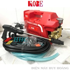 Máy rửa xe KOBE 2600W tự ngắt khi nhả cò, cam kết lõi đồng 100%, ĐỘNG CƠ SIÊU KHỎE - SIÊU BỀN