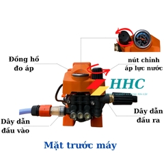 Máy rửa xe chỉnh áp 2400W 20MPA điện 220V OSAKA - RS2 _ dây đồng 100% _ hàng chính hãng _ bảo hành 12 tháng