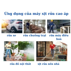 Máy xịt rửa xe có chỉnh áp Zukui Z10