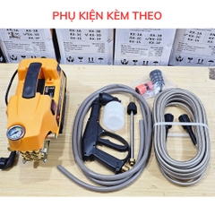 Máy xịt rửa xe cao áp Xpower 2400w chính hãng sử dụng mô tơ từ - tặng dây xịt dài 15m