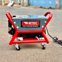 Máy xịt rửa xe BTEC lõi đồng công suất 3500w mẫu mới 2024 - Tặng dây xịt dài 15m
