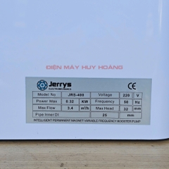 Máy bơm tăng áp biến tần JERRYS 320w không tích áp đường ống, tự động diều chỉnh áp suất