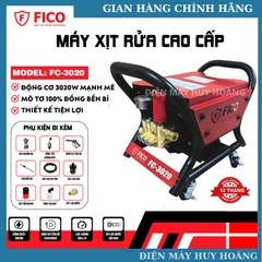 Máy Rửa Xe Chỉnh Áp FICO FC-3020 – Công Suất 3020W | Áp Lực 200 Bar