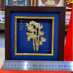 Tranh vuông che vàng