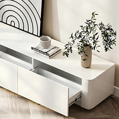 Tủ tivi ALIE HGF 3 hộc kéo, gỗ MDF phủ sơn 2K, 180x40x45cm, TTV040