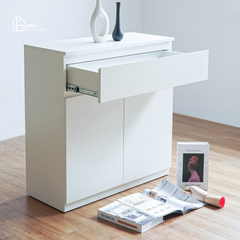Tủ giày IMA HGF 2 cánh 1 hộc kéo, gỗ MDF, 80x40x100cm, TG004