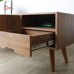Tủ Tivi ANA HGF đa dạng lưu trữ, gỗ MDF, 140/160/180x40x50cm, TTV015