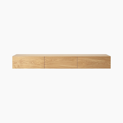 Tủ tivi treo tường FLAMIA HGF, gỗ MDF, 180/200/220/240x40x25cm, TTV076