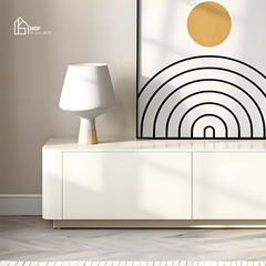 Tủ tivi ALIE HGF 3 hộc kéo, gỗ MDF phủ sơn 2K, 180x40x45cm, TTV040