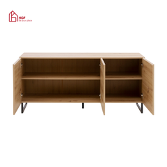 Tủ lưu trữ RIA HGF 3 cánh, gỗ MDF, 120x40x80cm, TLT076