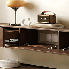 Tủ tivi treo tường FLAMIA HGF, gỗ MDF, 180/200/220/240x40x25cm, TTV076