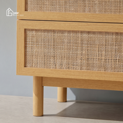 Tủ lưu trữ MEY HGF 4 hộc kéo, gỗ MDF, 80x40x90cm, TLT067
